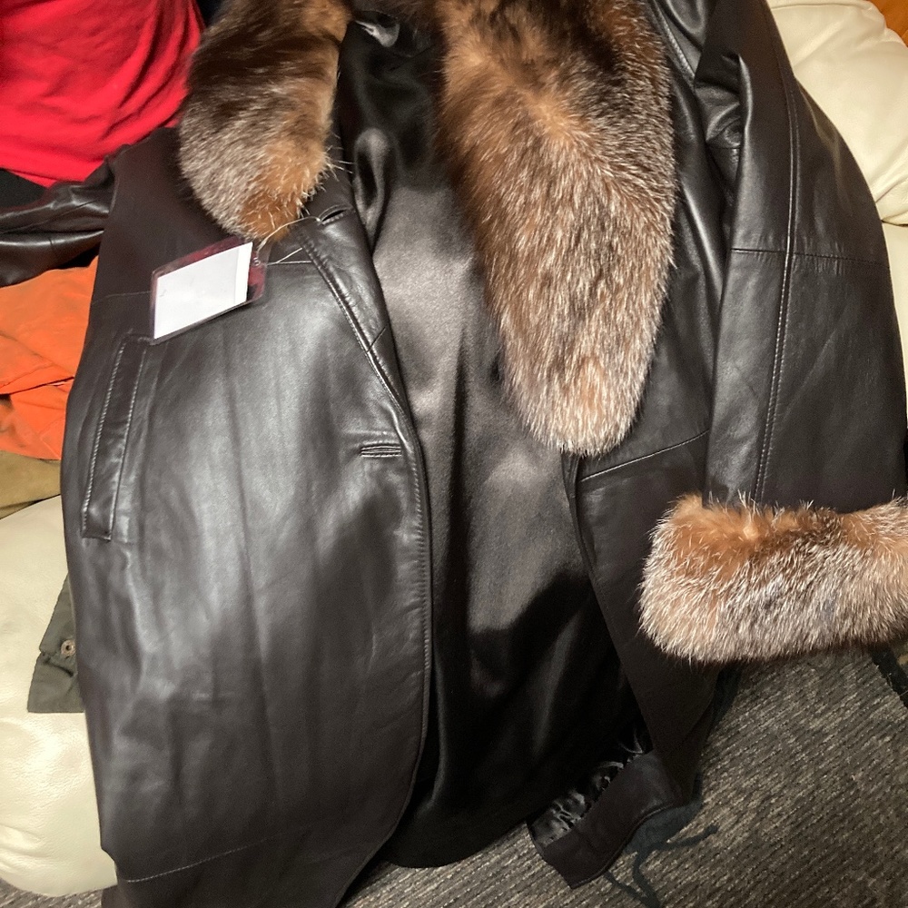 Leather woman’s jacket